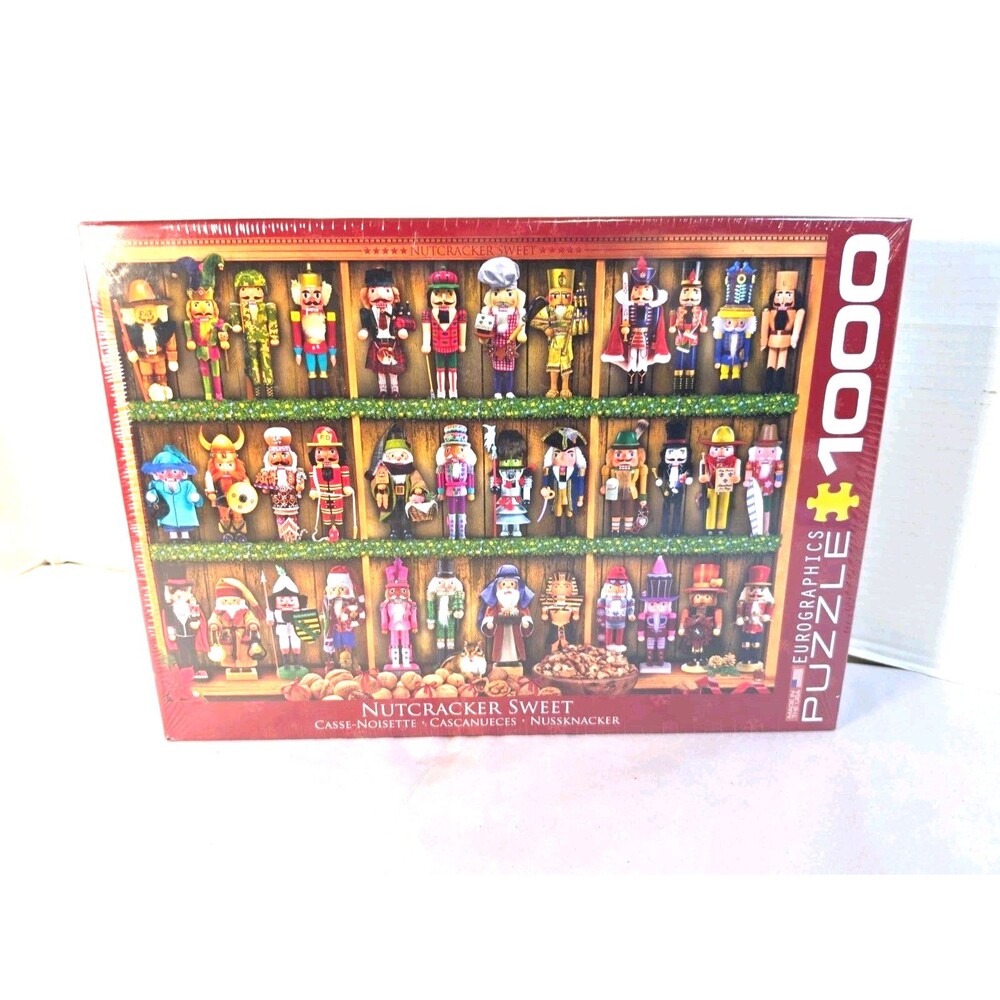 New Sealed Eurographics Jigsaw Puzzle Nutcracker Sweet 1000 Piece Puzzle